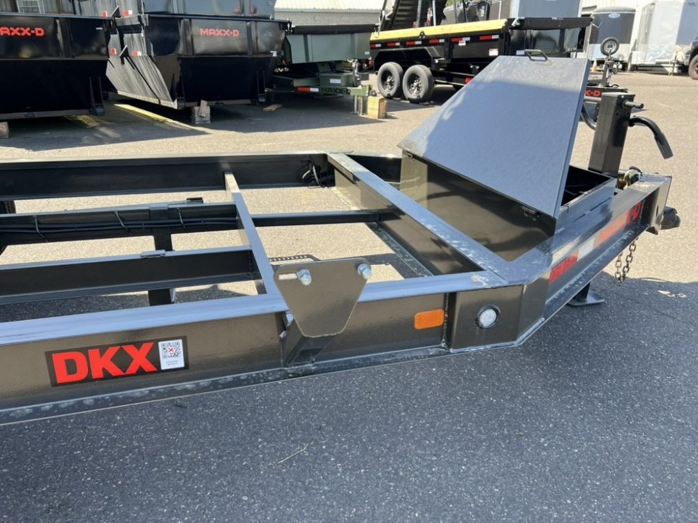MAXX-D 7x14 14K DKX Dump Trailer 18" Solid Sides w/6" Board Sides MAXX-D Trailer DKB-7X14-14K-18+6