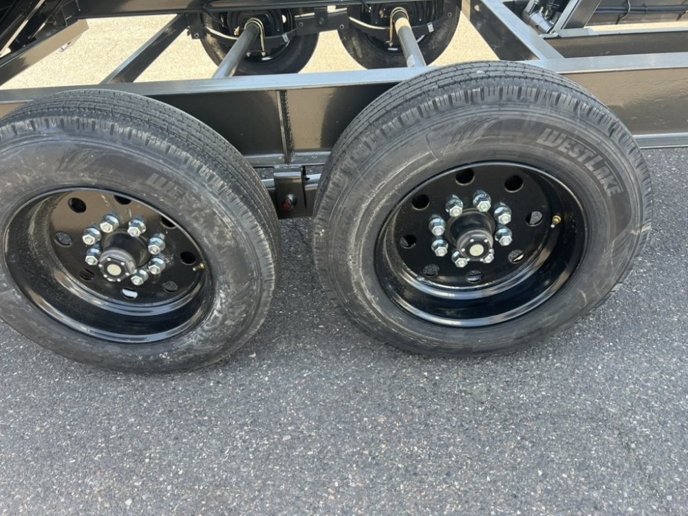 MAXX-D 7x14 15.4K DJX I-Beam Dump 36" Solid Sides MAXX-D Trailer DJX-7X14-15.4K-36