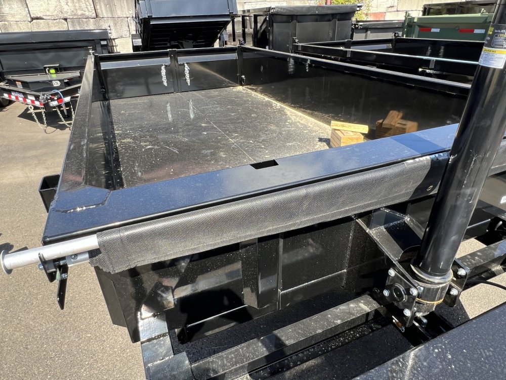 MAXX-D 7x14 15K DTX Telescopic Dump Trailer 24" Solid Sides MAXX-D Trailer DTX-7X14-15K-24