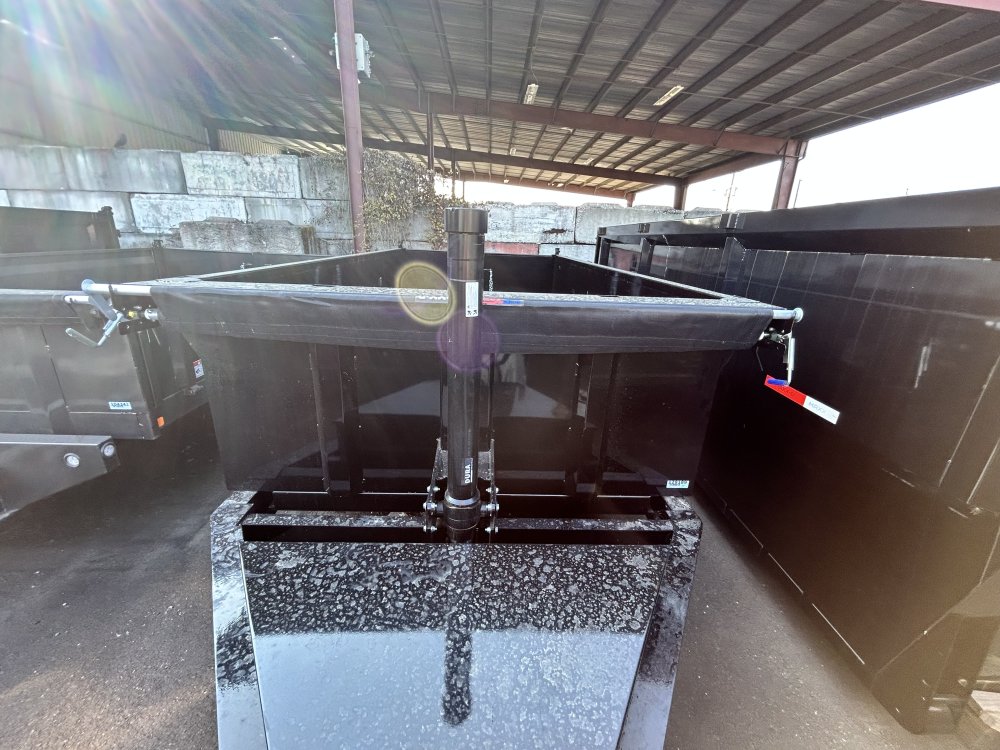 MAXX-D 7x14 15K DTX Telescopic Dump Trailer 36" Solid Sides MAXX-D Trailer DTX-7X14-15K-36