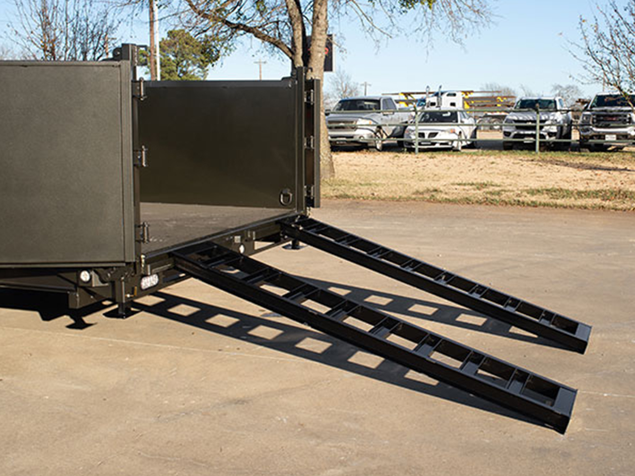 MAXX-D 7x16 16K DTX Telescopic Dump Trailer 36" Solid Sides MAXX-D Trailer DTB-7X16-16K-36