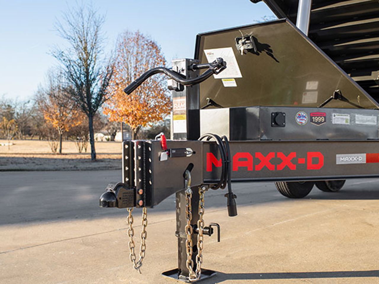 MAXX-D 7x16 16K DTX Telescopic Dump Trailer 36" Solid Sides MAXX-D Trailer DTB-7X16-16K-36