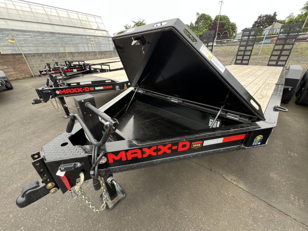 MAXX-D 7x20 14K EHX I-Beam Equipment Trailer MAXX-D Trailer EHX-7X20-14K