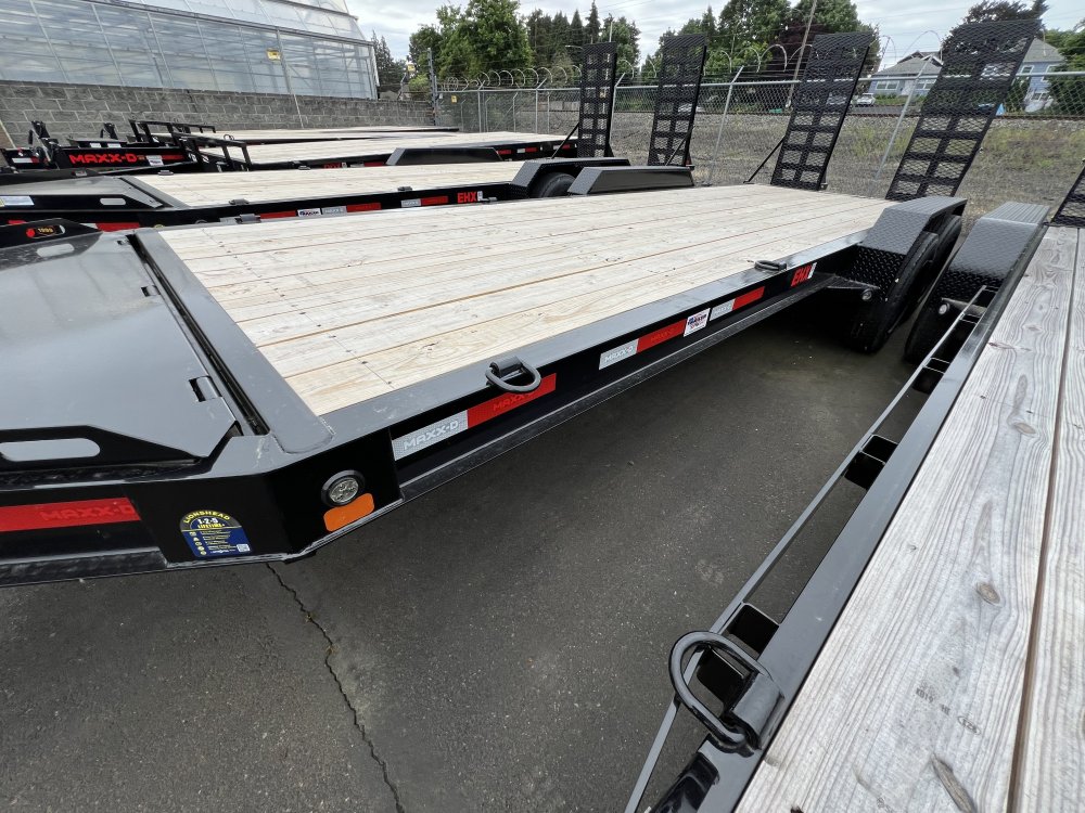 MAXX-D 7x20 14K EHX I-Beam Equipment Trailer MAXX-D Trailer EHX-7X20-14K