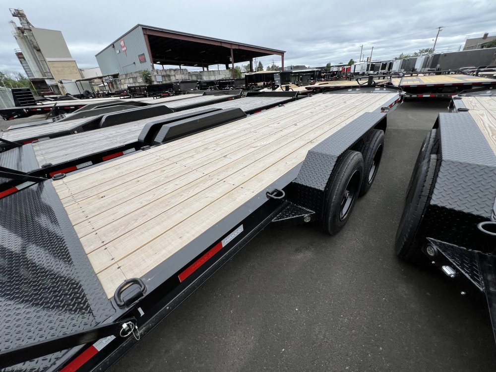 MAXX-D 7x20 14K EHX I-Beam Equipment Trailer MAXX-D Trailer EHX-7X20-14K
