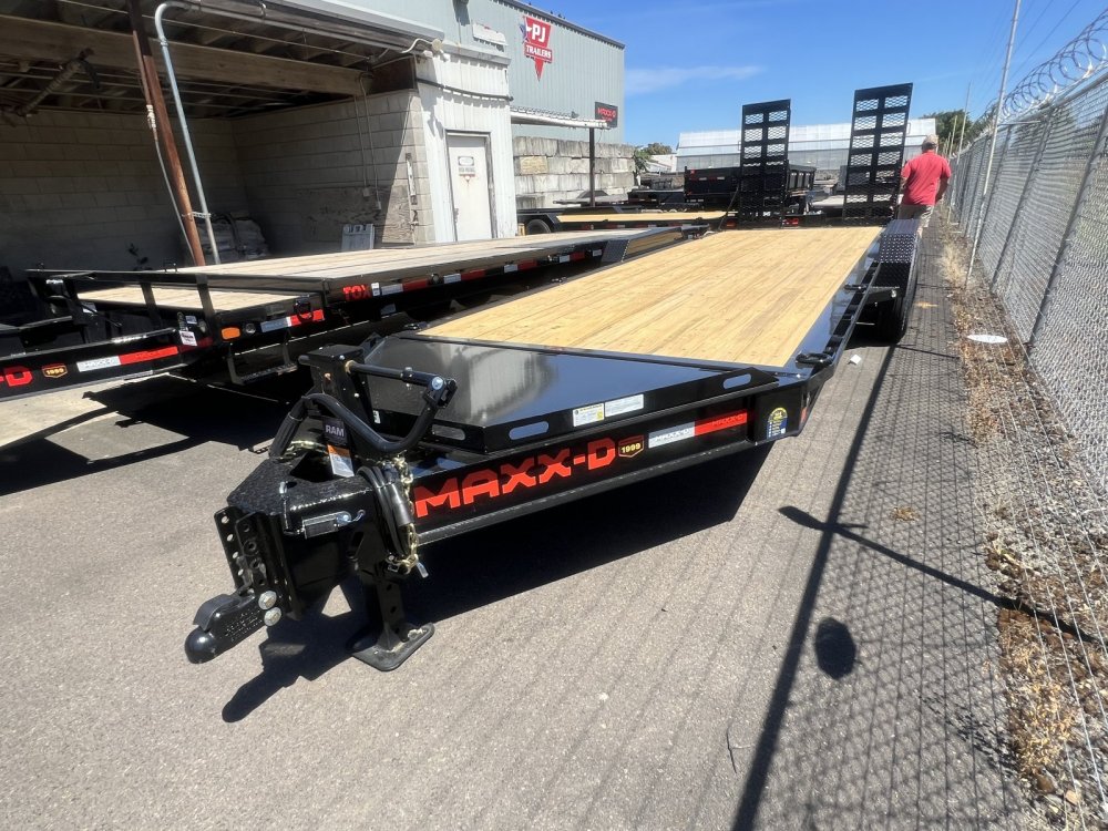 MAXX-D 7x22 16K EHX I-Beam Equipment Trailer Trailer EHX-7X22-16K