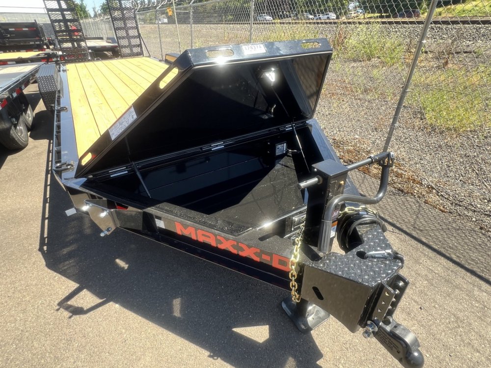 MAXX-D 7x22 16K EHX I-Beam Equipment Trailer MAXX-D Trailer EHX-7X22-16K