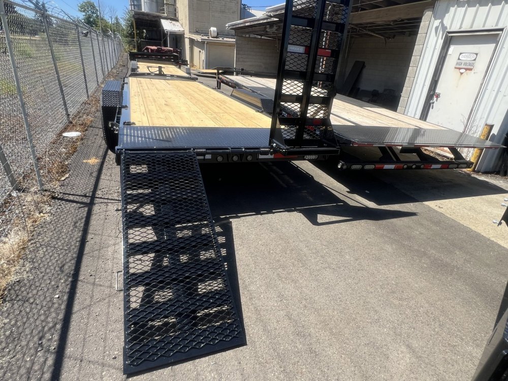 MAXX-D 7x22 16K EHX I-Beam Equipment Trailer MAXX-D Trailer EHX-7X22-16K