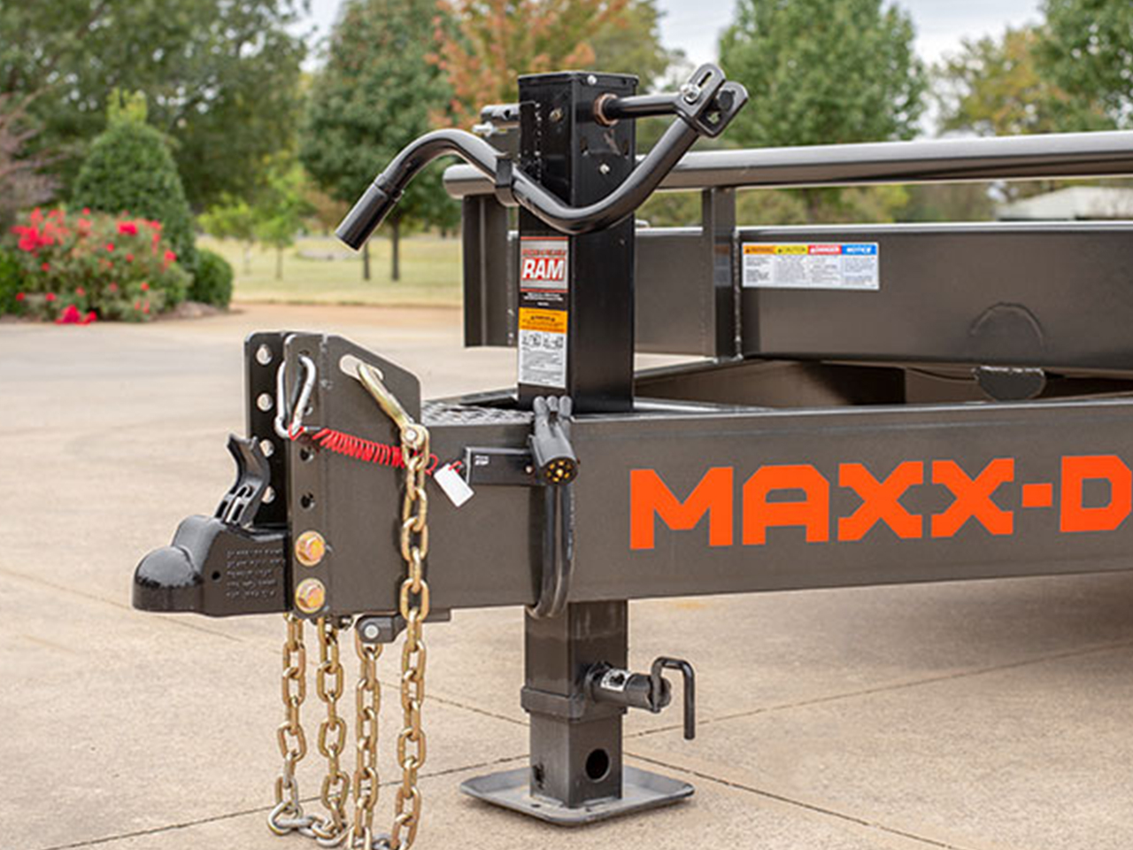 MAXX-D 8.5x20 17.5K H8X 8" Channel Buggy Hauler MAXX-D Trailer H8X-8.5X20-17.5K