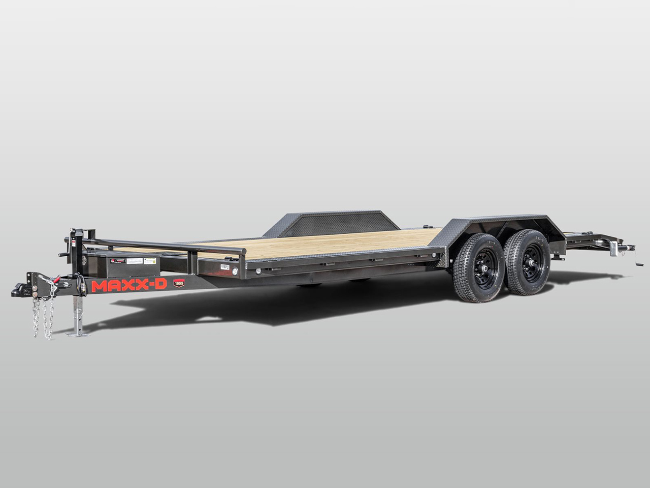MAXX-D 8.5x22 10K H5X 5" Channel Buggy Hauler Trailer H5X-8.5X22-10K