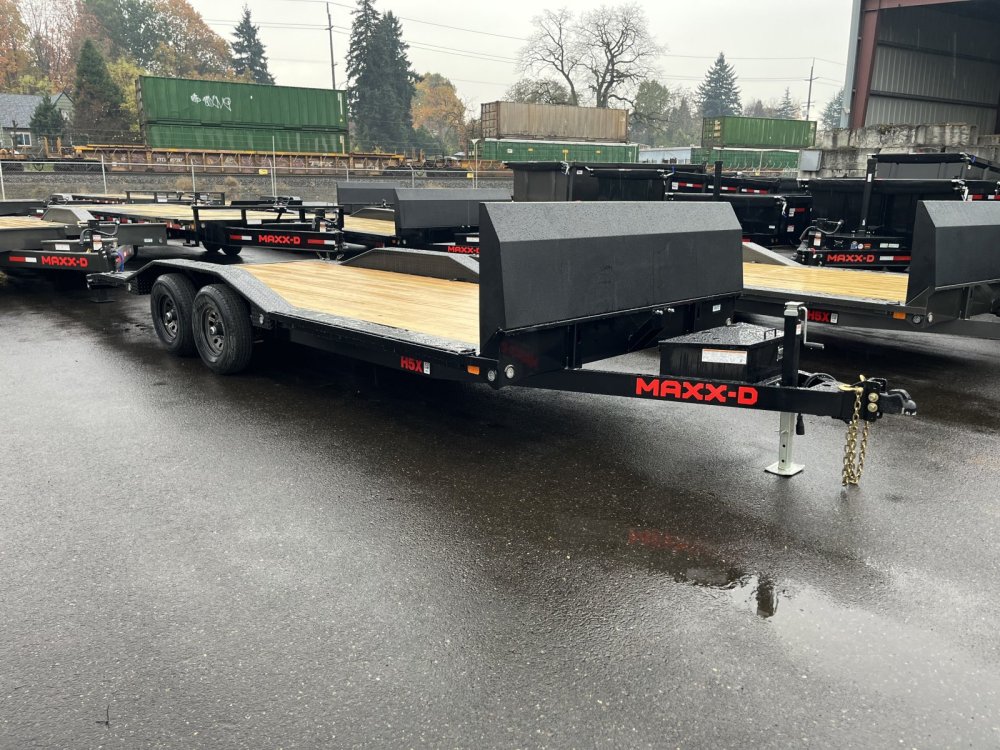 MAXX-D 8.5x24 10K H5X 5" Channel Buggy Hauler MAXX-D Trailer H5X-8.5X24-10K