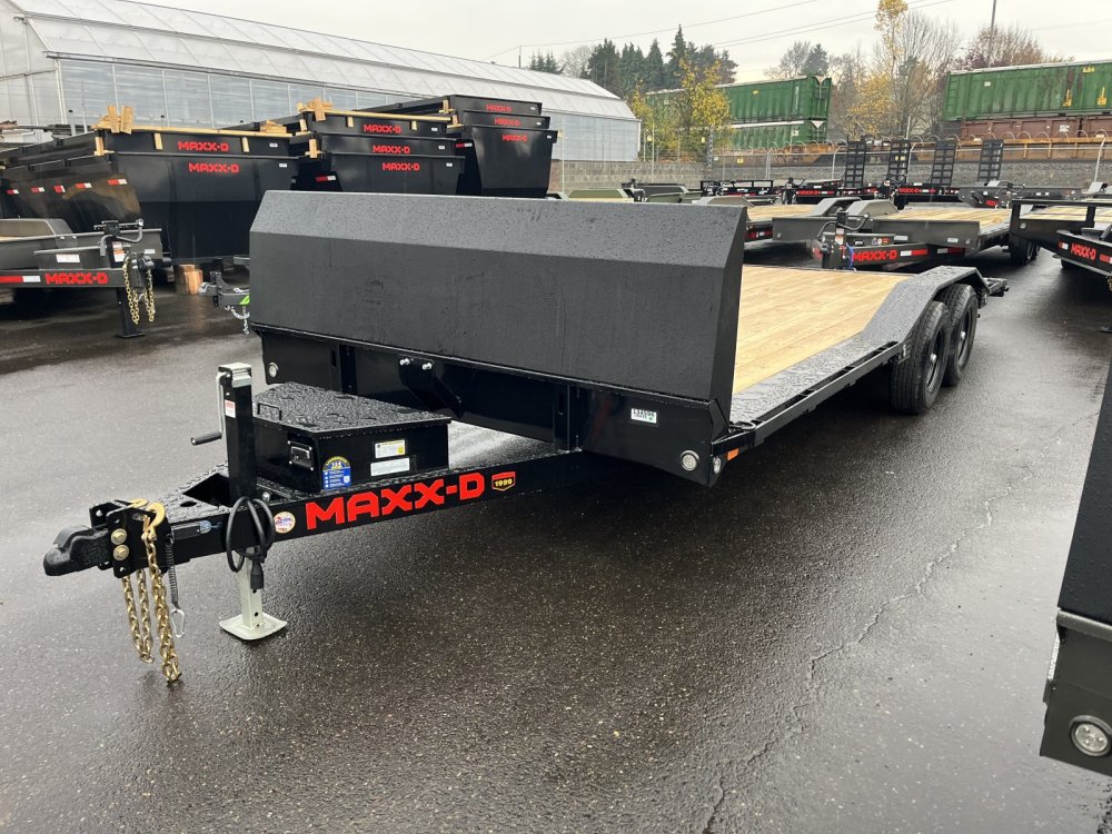 MAXX-D 8.5x24 10K H5X 5" Channel Buggy Hauler MAXX-D Trailer H5X-8.5X24-10K