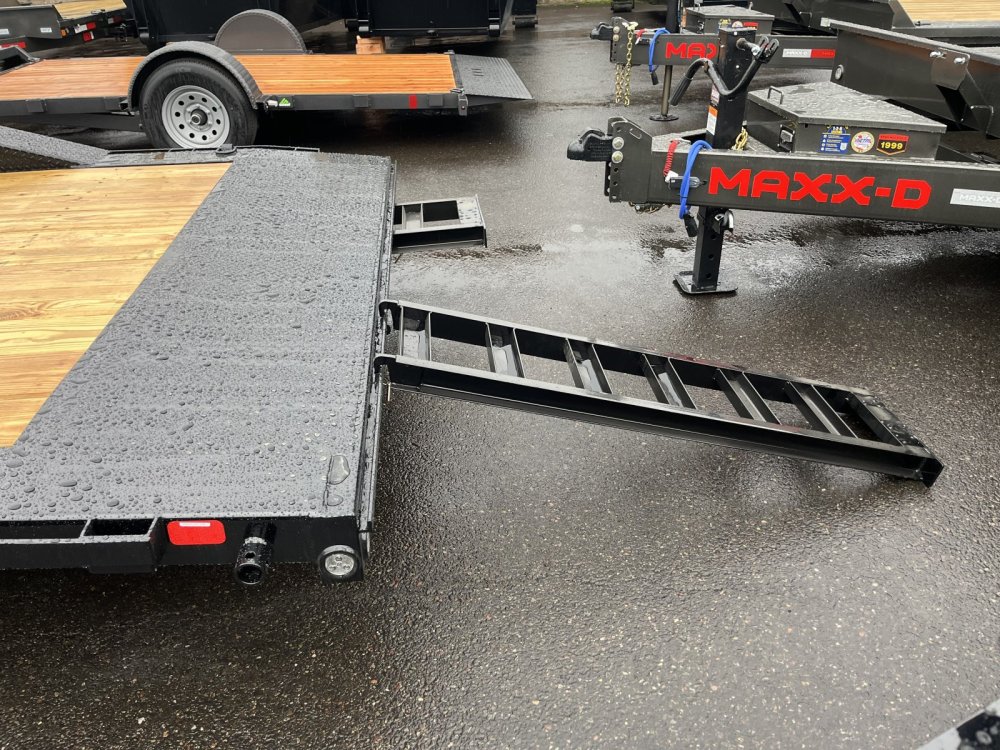 MAXX-D 8.5x24 10K H5X 5" Channel Buggy Hauler MAXX-D Trailer H5X-8.5X24-10K