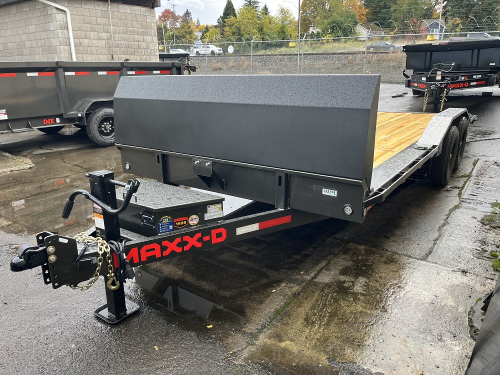 MAXX-D 8.5x24 14K H6X 6" Channel Buggy Hauler MAXX-D Trailer H6X-8.5X24-14K