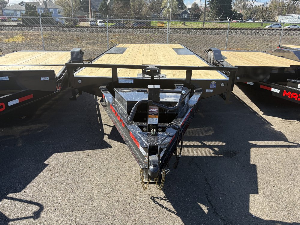 MAXX-D 8.5x20 15.4K DOX I-Beam Deckover Equipment Trailer Trailer DOX-8.5X20-15.4K