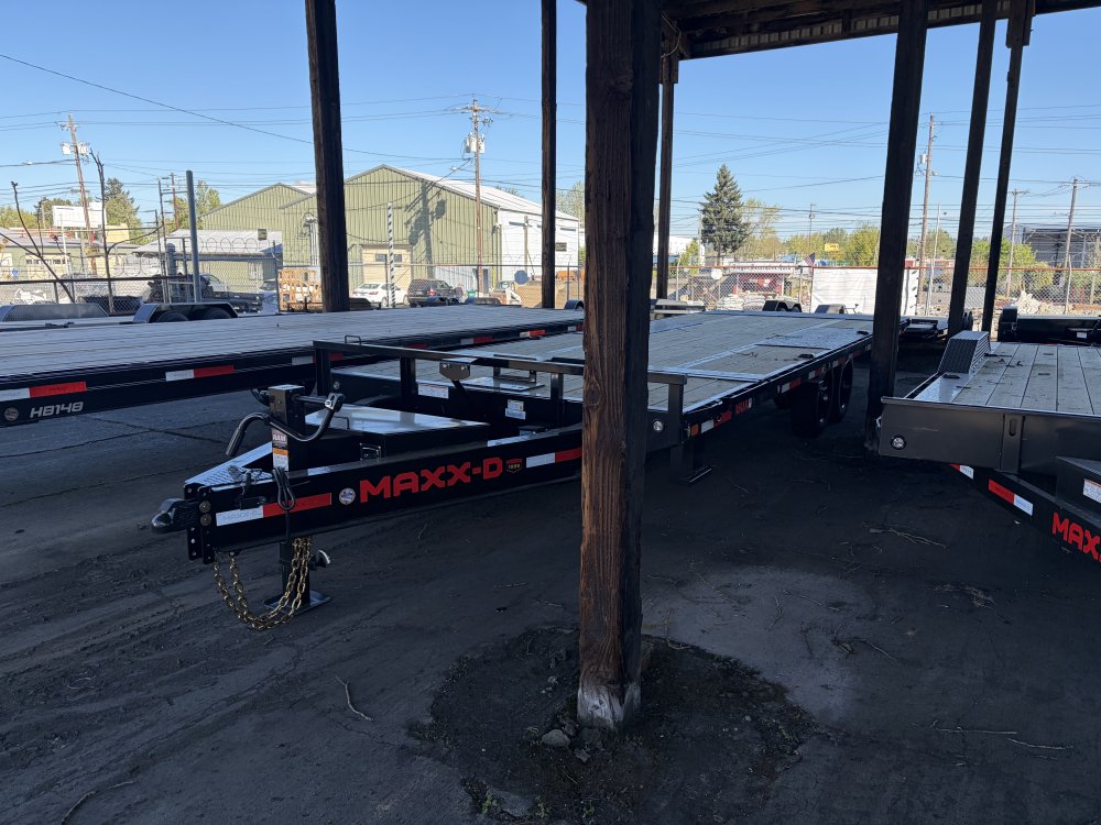 MAXX-D 8.5x24 17.5K GOX Gravity Tilt Deckover Trailer MAXX-D Trailer GOX-8.5X24-17.5K