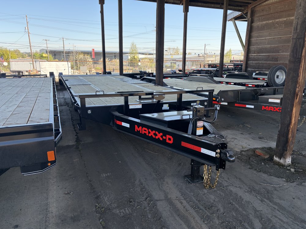 MAXX-D 8.5x24 17.5K GOX Gravity Tilt Deckover Trailer MAXX-D Trailer GOX-8.5X24-17.5K