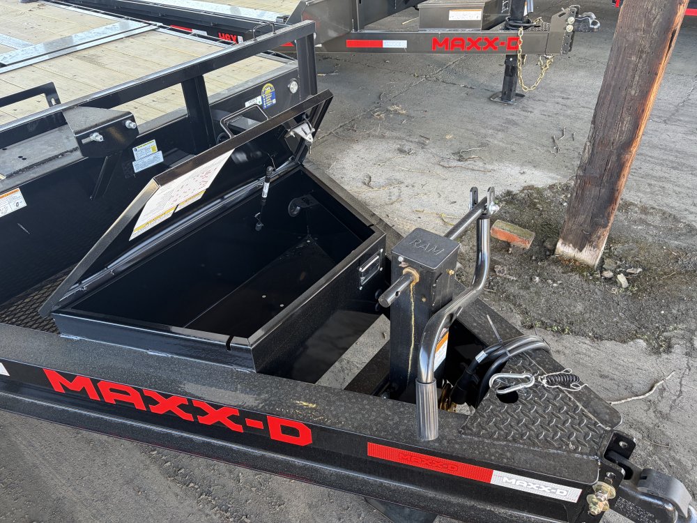 MAXX-D 8.5x24 17.5K GOX Gravity Tilt Deckover Trailer MAXX-D Trailer GOX-8.5X24-17.5K