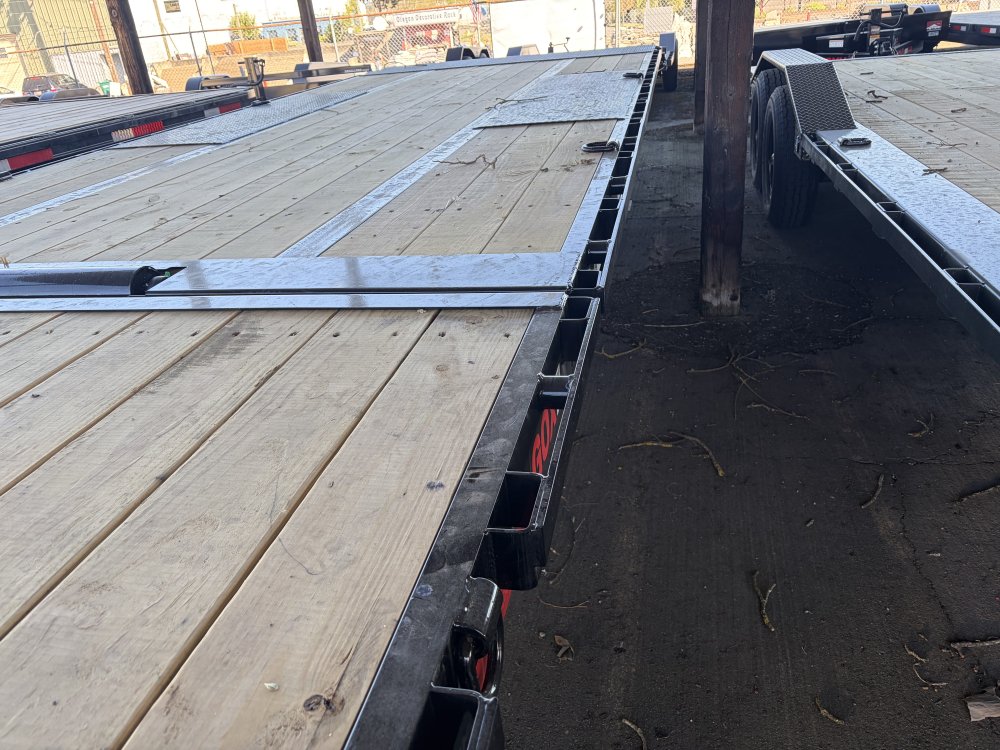 MAXX-D 8.5x24 17.5K GOX Gravity Tilt Deckover Trailer MAXX-D Trailer GOX-8.5X24-17.5K