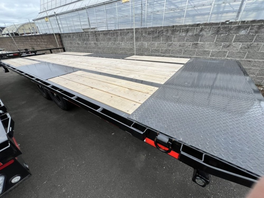 MAXX-D 8.5x26 17.5K TOX Power Deckover Tilt Trailer w/Hydraulic Jack MAXX-D Trailer TOX-8.5X26-17.5K-HJ