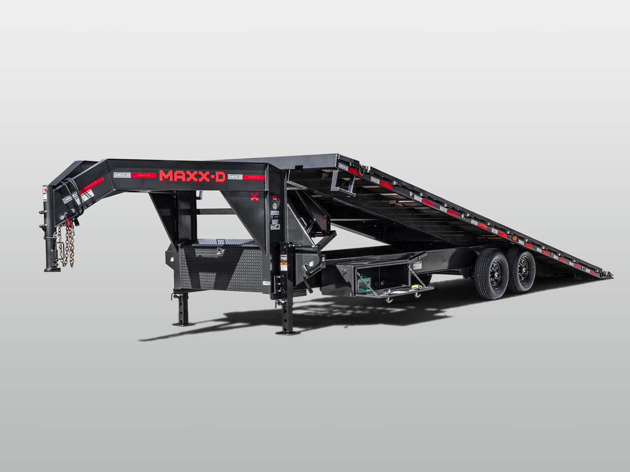 MAXX-D 8.5x26 14K TSX Gooseneck Deckover Tilt Trailer MAXX-D Trailer TSX-8.5x26-14K-GN