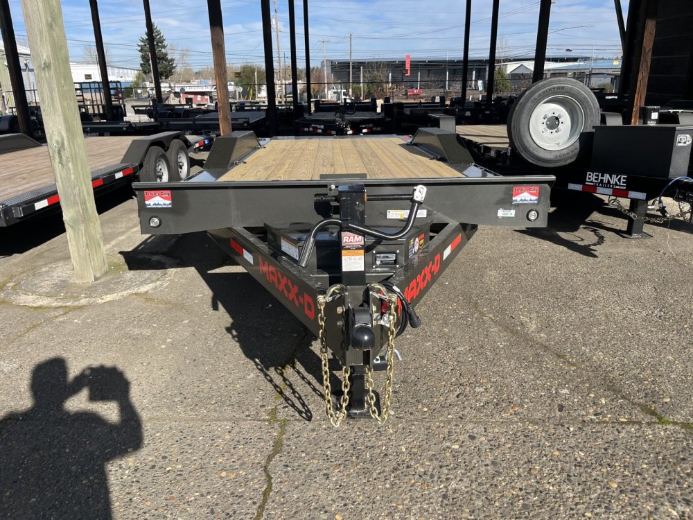 MAXX-D 8.5x20 14K T6X 6" Budget Friendly Power Equipment Tilt Trailer MAXX-D Trailer T6B-8.5X20-14K