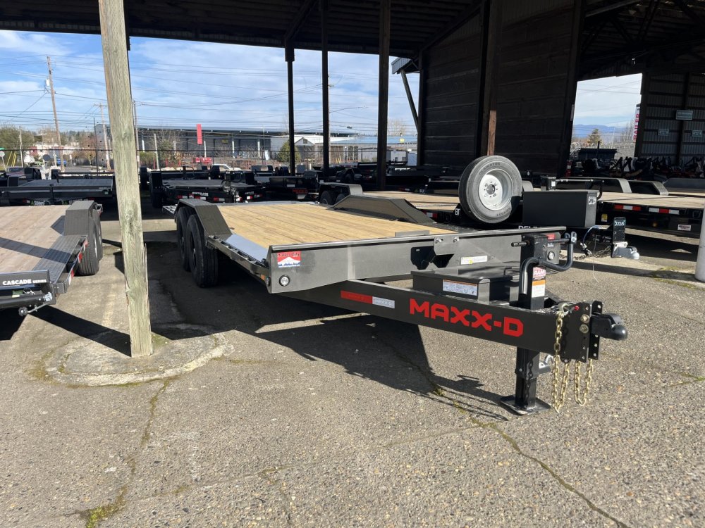 MAXX-D 8.5x20 14K T6X 6" Budget Friendly Power Equipment Tilt Trailer MAXX-D Trailer T6B-8.5X20-14K