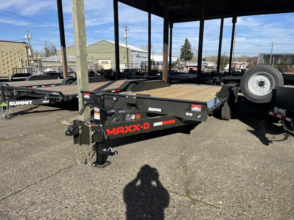 MAXX-D 8.5x20 14K T6X 6" Budget Friendly Power Equipment Tilt Trailer MAXX-D Trailer T6B-8.5X20-14K