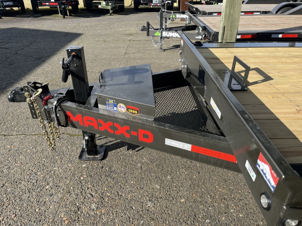 MAXX-D 8.5x20 14K T6X 6" Budget Friendly Power Equipment Tilt Trailer MAXX-D Trailer T6B-8.5X20-14K