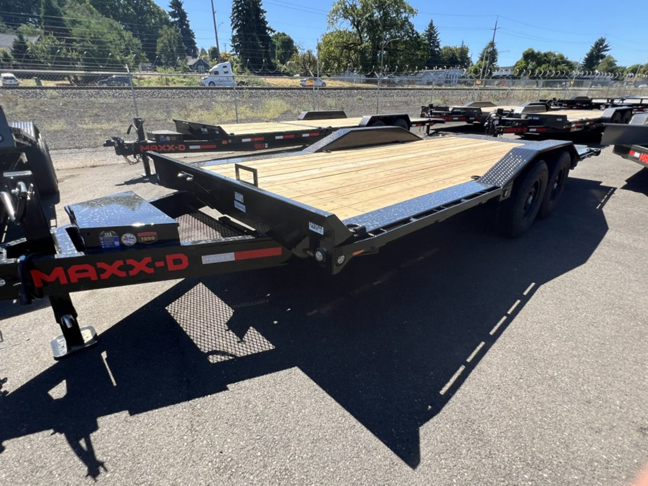 MAXX-D 8.5x20 14K T6X 6" Power Equipment Tilt Trailer MAXX-D Trailer T6X-8.5X20-14K