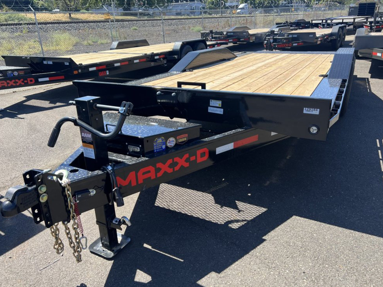 MAXX-D 8.5x20 14K T6X 6" Power Equipment Tilt Trailer MAXX-D Trailer T6X-8.5X20-14K