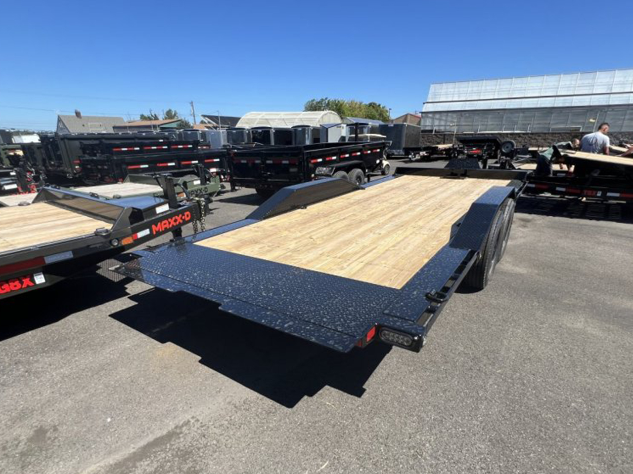 MAXX-D 8.5x20 14K T6X 6" Power Equipment Tilt Trailer MAXX-D Trailer T6X-8.5X20-14K