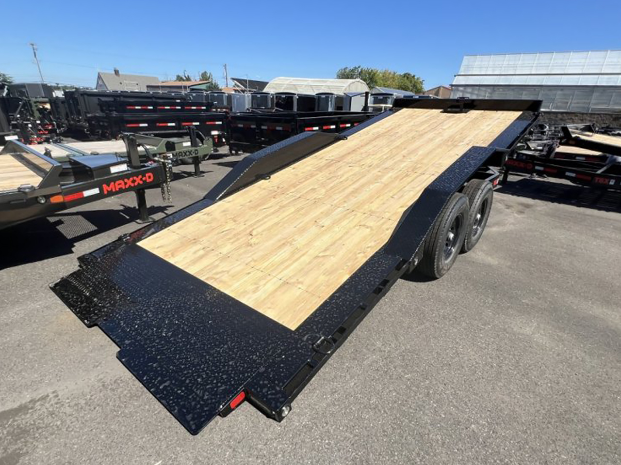 MAXX-D 8.5x20 14K T6X 6" Power Equipment Tilt Trailer MAXX-D Trailer T6X-8.5X20-14K