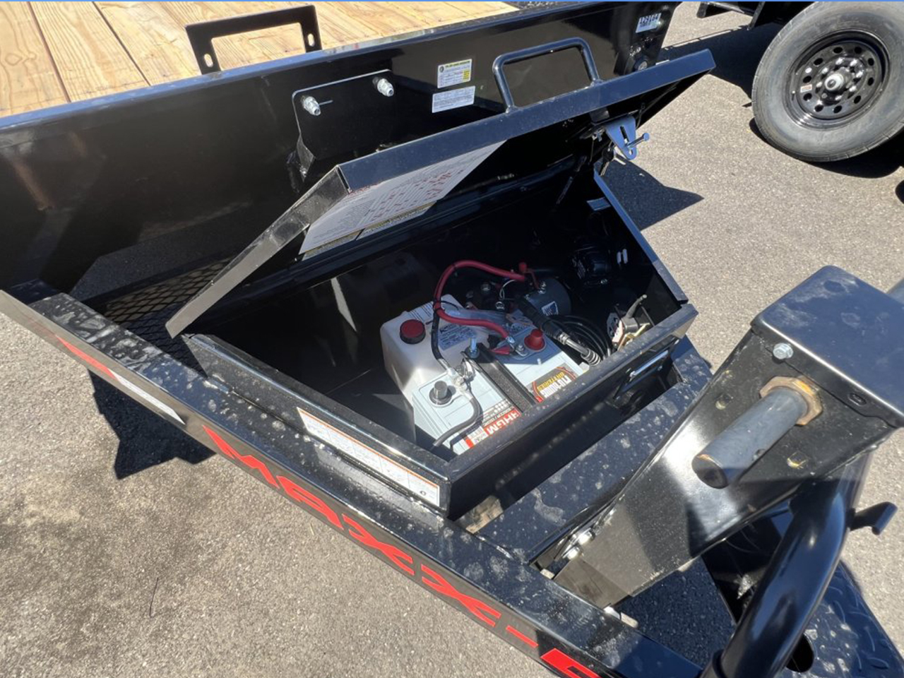 MAXX-D 8.5x20 14K T6X 6" Power Equipment Tilt Trailer MAXX-D Trailer T6X-8.5X20-14K