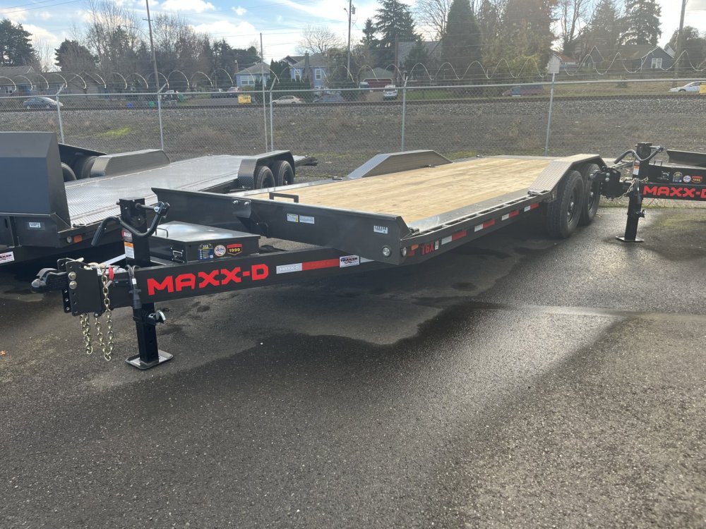 MAXX-D 8.5x22 14K T6X 6" Power Equipment Tilt Trailer w/Hydraulic Jack MAXX-D Trailer T6X-8.5X22-14K-HJ