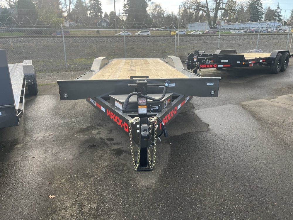 MAXX-D 8.5x22 14K T6X 6" Power Equipment Tilt Trailer w/Hydraulic Jack MAXX-D Trailer T6X-8.5X22-14K-HJ