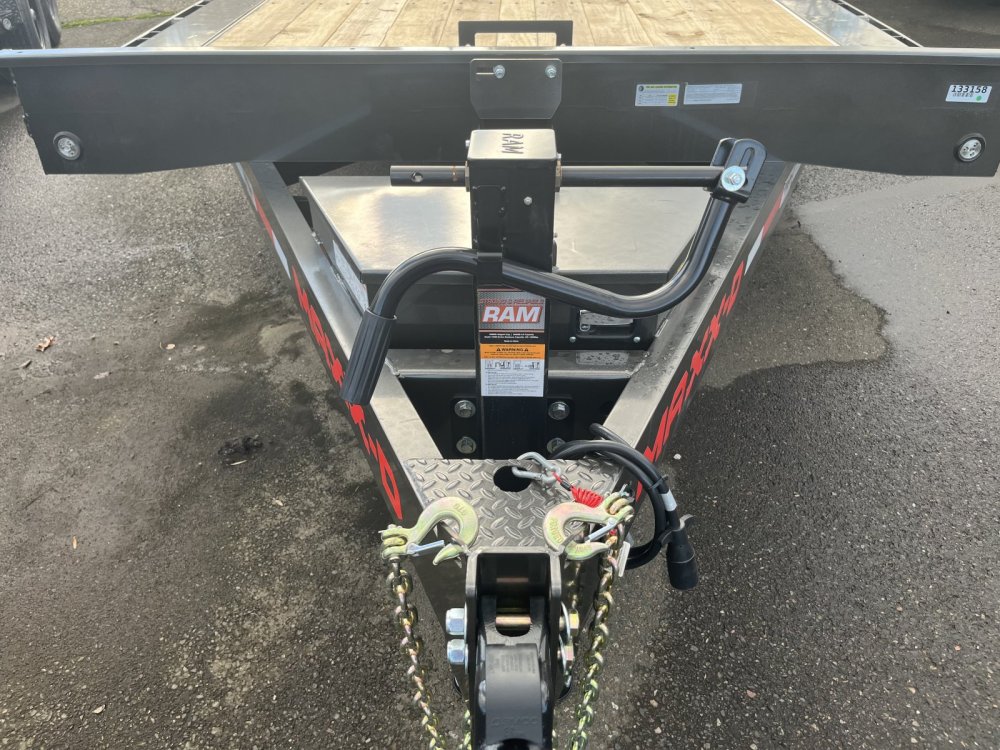 MAXX-D 8.5x22 14K T6X 6" Power Equipment Tilt Trailer w/Hydraulic Jack MAXX-D Trailer T6X-8.5X22-14K-HJ