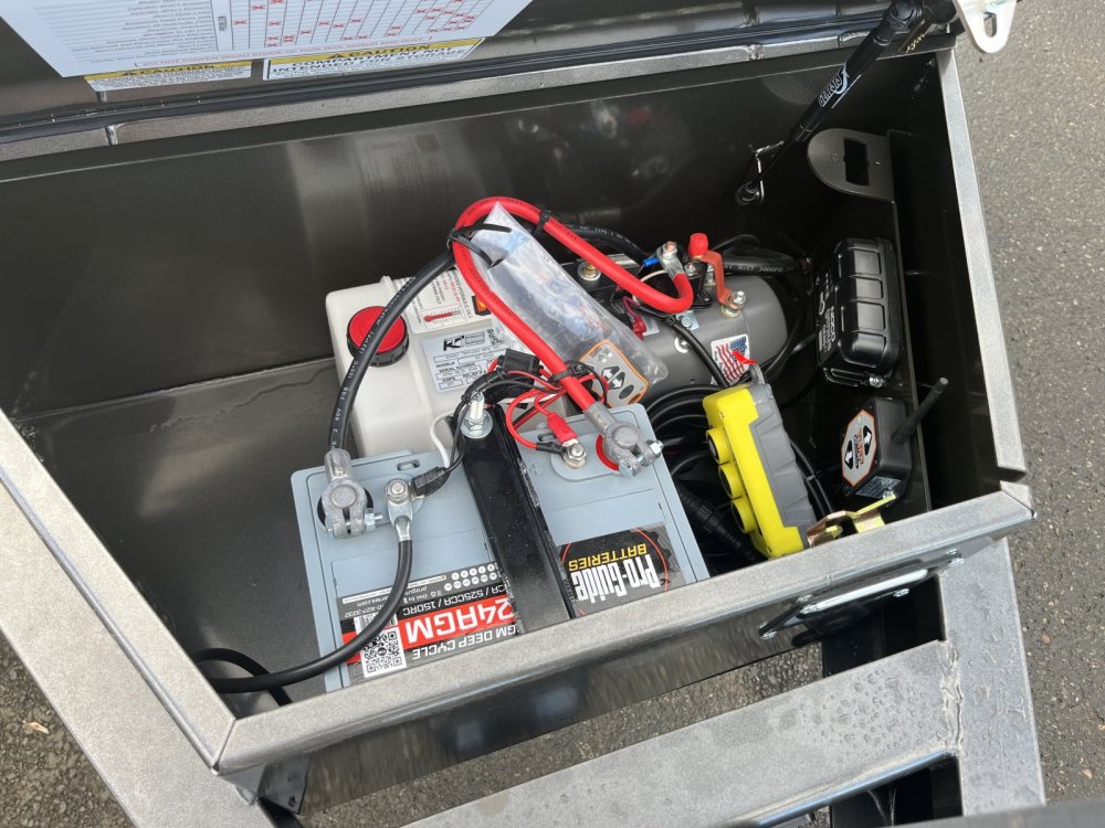 MAXX-D 8.5x22 14K T6X 6" Power Equipment Tilt Trailer w/Hydraulic Jack MAXX-D Trailer T6X-8.5X22-14K-HJ