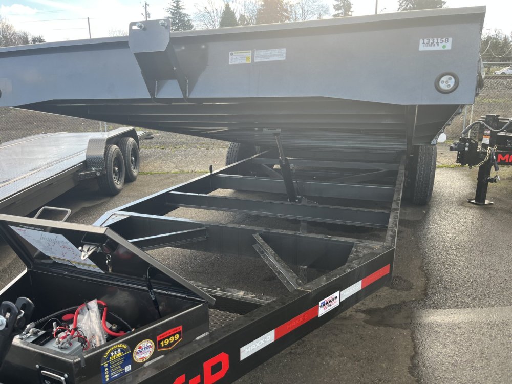 MAXX-D 8.5x22 14K T6X 6" Power Equipment Tilt Trailer w/Hydraulic Jack MAXX-D Trailer T6X-8.5X22-14K-HJ