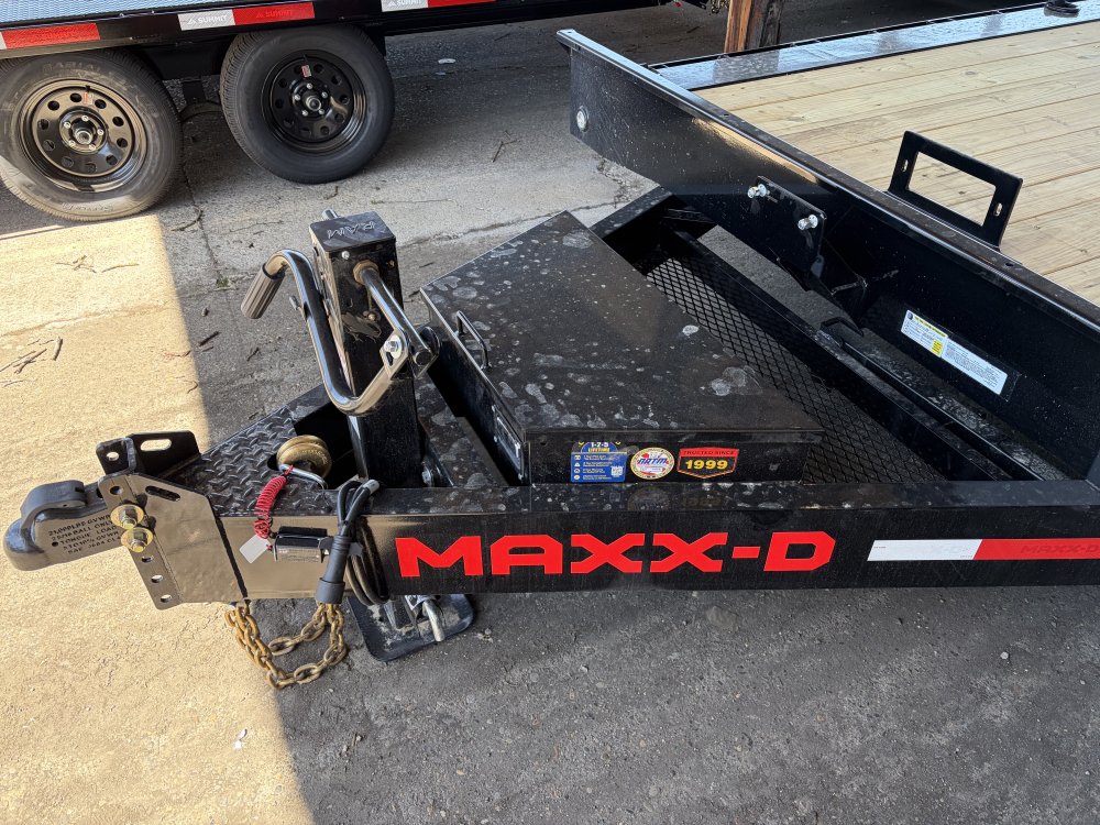 MAXX-D 8.5x22 17.5K T8X 8" Power Equipment Tilt Trailer MAXX-D Trailer T8X-8.5X22-17.5K