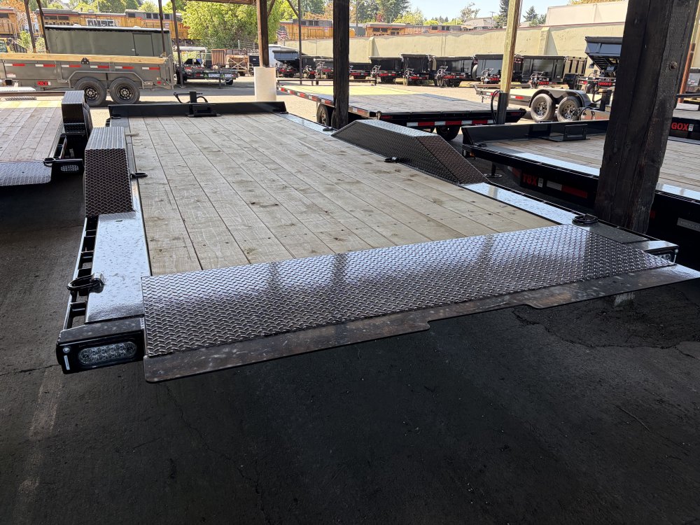 MAXX-D 8.5x22 17.5K T8X 8" Power Equipment Tilt Trailer MAXX-D Trailer T8X-8.5X22-17.5K