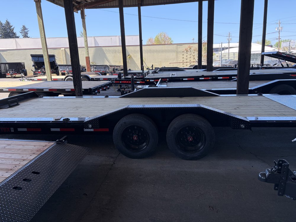 MAXX-D 8.5x22 17.5K T8X 8" Power Equipment Tilt Trailer MAXX-D Trailer T8X-8.5X22-17.5K