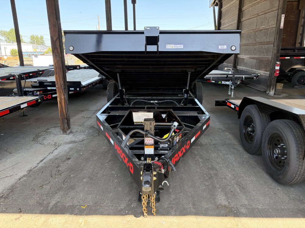 MAXX-D 8.5x22 17.5K T8X 8" Power Equipment Tilt Trailer MAXX-D Trailer T8X-8.5X22-17.5K