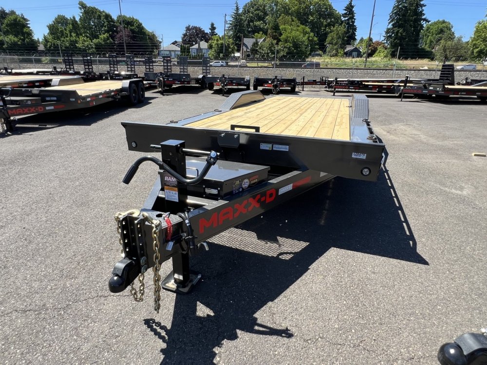 MAXX-D 8.5x24 17.5K T8X 8" Power Equipment Tilt Trailer MAXX-D Trailer T8X-8.5X24-17.5K