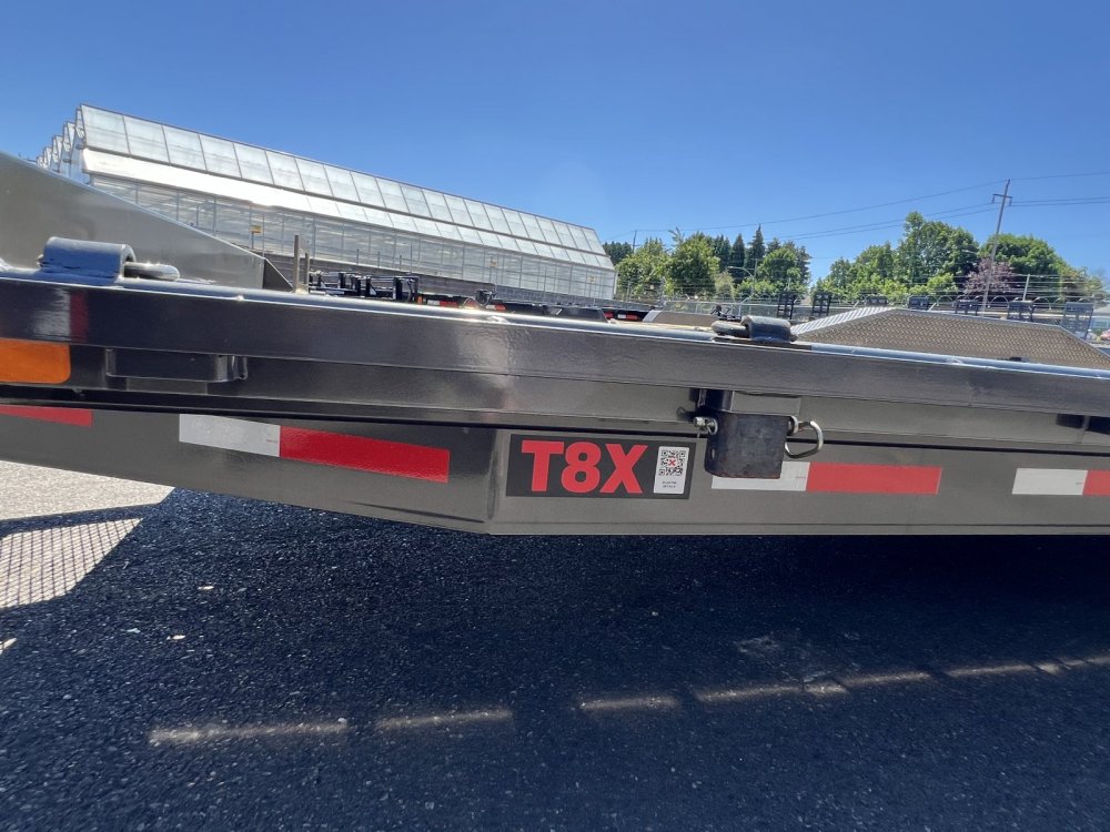 MAXX-D 8.5x24 17.5K T8X 8" Power Equipment Tilt Trailer MAXX-D Trailer T8X-8.5X24-17.5K