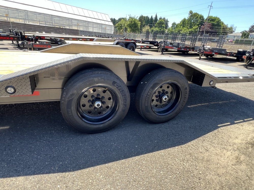 MAXX-D 8.5x24 17.5K T8X 8" Power Equipment Tilt Trailer MAXX-D Trailer T8X-8.5X24-17.5K