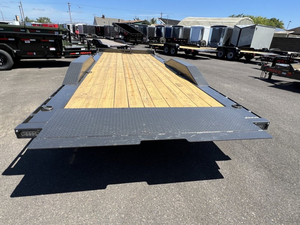 MAXX-D 8.5x24 17.5K T8X 8" Power Equipment Tilt Trailer MAXX-D Trailer T8X-8.5X24-17.5K