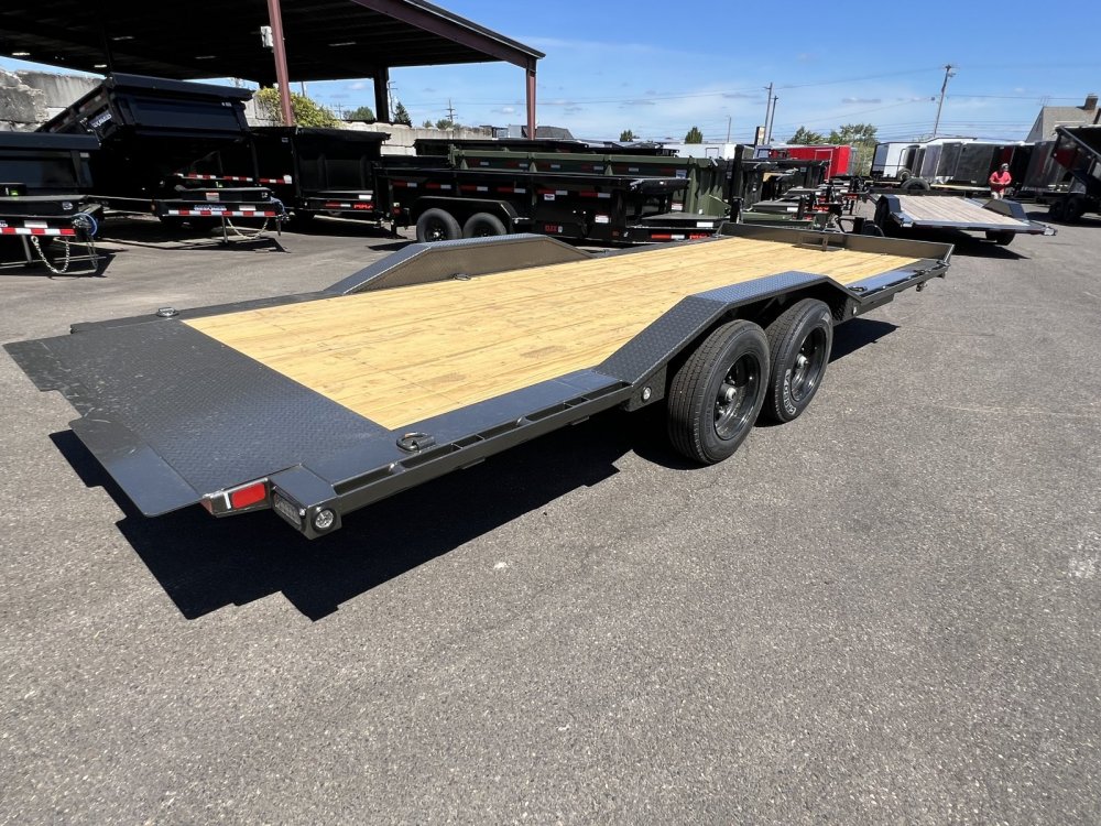 MAXX-D 8.5x24 17.5K T8X 8" Power Equipment Tilt Trailer MAXX-D Trailer T8X-8.5X24-17.5K