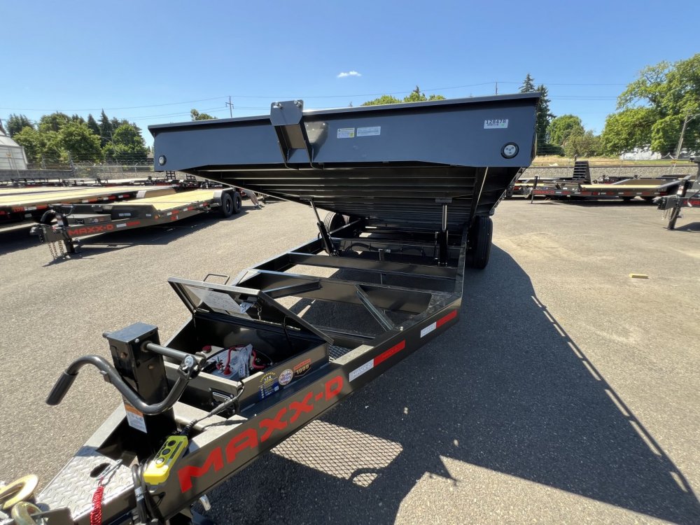 MAXX-D 8.5x24 17.5K T8X 8" Power Equipment Tilt Trailer MAXX-D Trailer T8X-8.5X24-17.5K