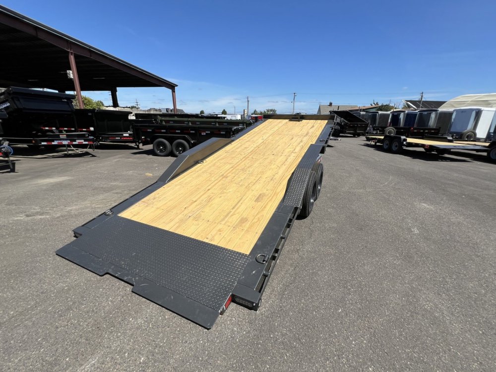 MAXX-D 8.5x24 17.5K T8X 8" Power Equipment Tilt Trailer MAXX-D Trailer T8X-8.5X24-17.5K